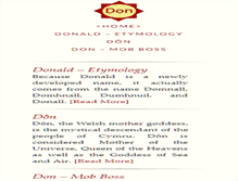 Tablet Screenshot of don.net